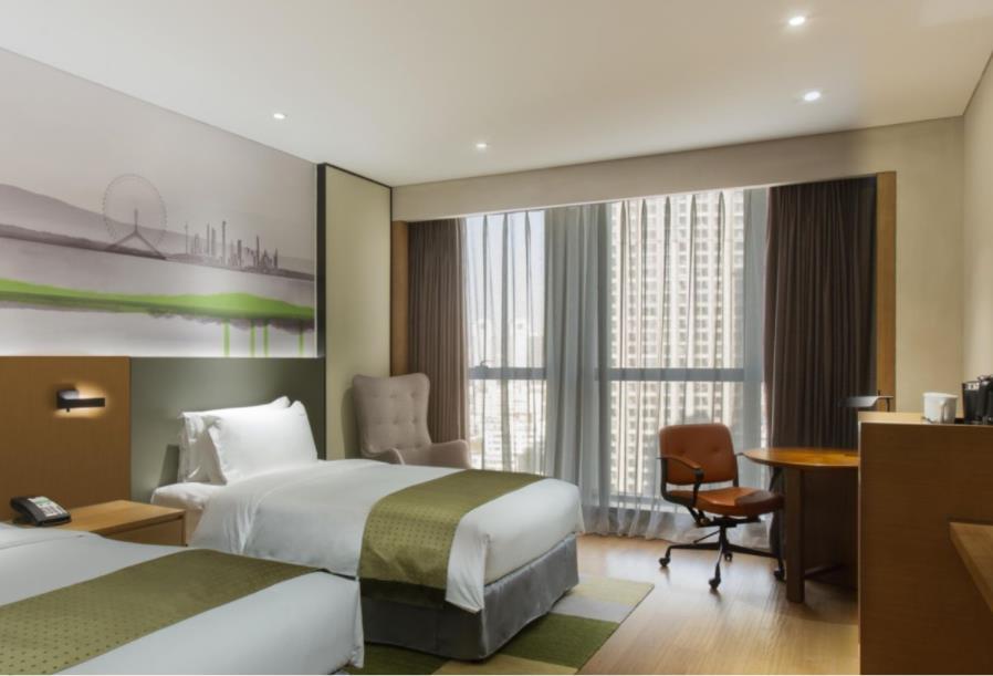 Holiday Inn & Suites Tianjin Downtown By Ihg,Tianjin Drum Tower,Joycity Shopping Mall,Tianjin Ancient Cultural Street,Haihe River,The Porcelain House,Convenient Access To Tianjin Binhai International Airport 외부 사진
