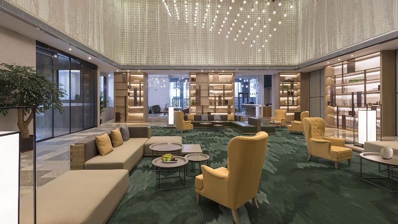Holiday Inn & Suites Tianjin Downtown By Ihg,Tianjin Drum Tower,Joycity Shopping Mall,Tianjin Ancient Cultural Street,Haihe River,The Porcelain House,Convenient Access To Tianjin Binhai International Airport 외부 사진