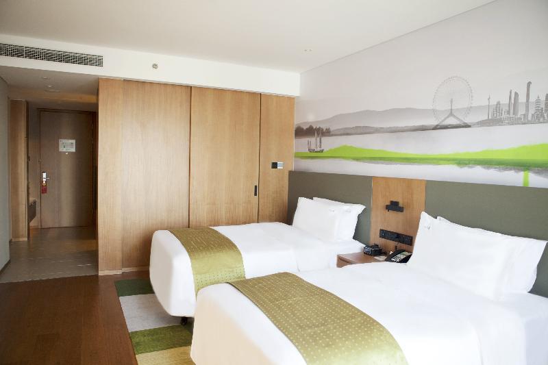 Holiday Inn & Suites Tianjin Downtown By Ihg,Tianjin Drum Tower,Joycity Shopping Mall,Tianjin Ancient Cultural Street,Haihe River,The Porcelain House,Convenient Access To Tianjin Binhai International Airport 외부 사진