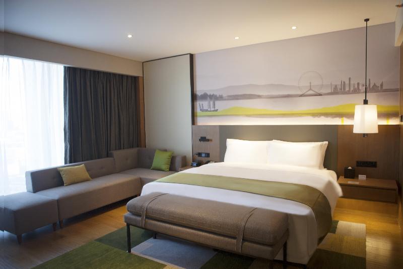 Holiday Inn & Suites Tianjin Downtown By Ihg,Tianjin Drum Tower,Joycity Shopping Mall,Tianjin Ancient Cultural Street,Haihe River,The Porcelain House,Convenient Access To Tianjin Binhai International Airport 외부 사진