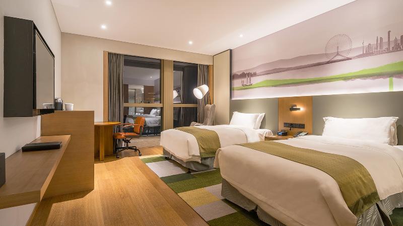 Holiday Inn & Suites Tianjin Downtown By Ihg,Tianjin Drum Tower,Joycity Shopping Mall,Tianjin Ancient Cultural Street,Haihe River,The Porcelain House,Convenient Access To Tianjin Binhai International Airport 외부 사진